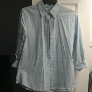 Banana Republic Button Up Stretch Collared Shirt